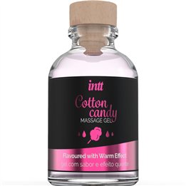 INTT MASSAGE & ORAL SEX - MASSAGE GEL WITH COTTON CANDY FLAVOR AND HEATING EFFECT - D-234915 - Teknashop Ltd