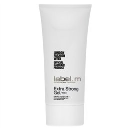 Label.M, Extra Strong Gel, Hair Styling Gel, Strong, 150 ml - Teknashop Ltd