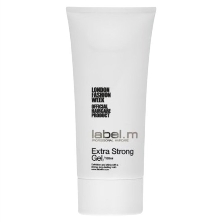 Label.M, Extra Strong Gel, Hair Styling Gel, Strong, 150 ml - Teknashop Ltd