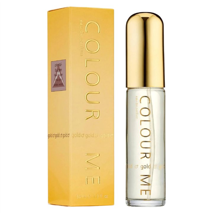 Milton Lloyd, Colour Me Gold, Eau De Toilette, For Men, 50 ml - Teknashop Ltd