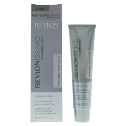 Revlon, Revlonissimo Colorsmetique, Permanent Hair Dye, 4.7MN Medium Brown, 60 ml - Teknashop Ltd