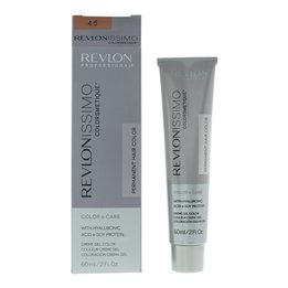 Revlon, Colorsmetique, Hyaluronic Acid, Permanent Hair Dye, 4.5 Medium Mahogany Brown, 60 ml - Teknashop Ltd