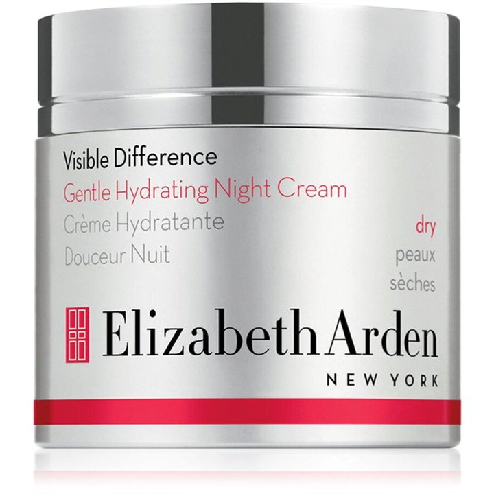 Elizabeth Arden, Visible Difference, Dimethicone, Intense Hydration, Night, Cream, For Face, 50 ml - Teknashop Ltd