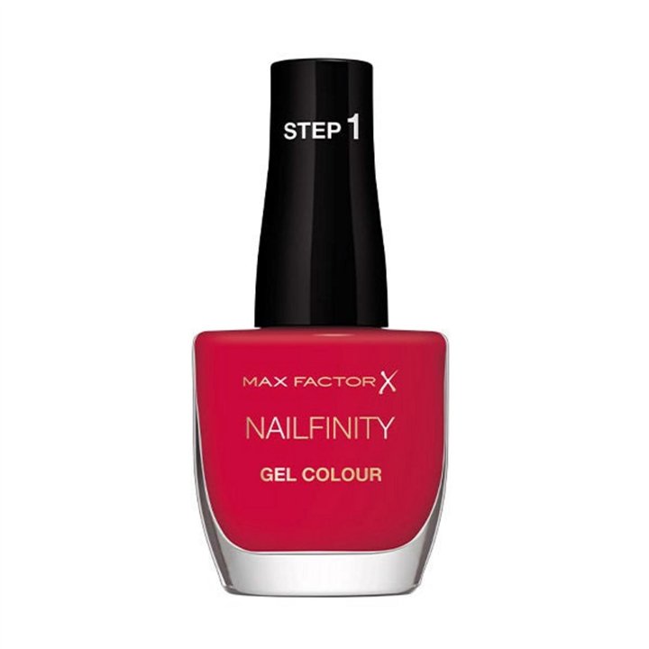 Max Factor, Nailfinity, Vitamin E, Glossy Finish, Nail Polish, 300, Ruby Tuesday, 12 ml - Teknashop Ltd
