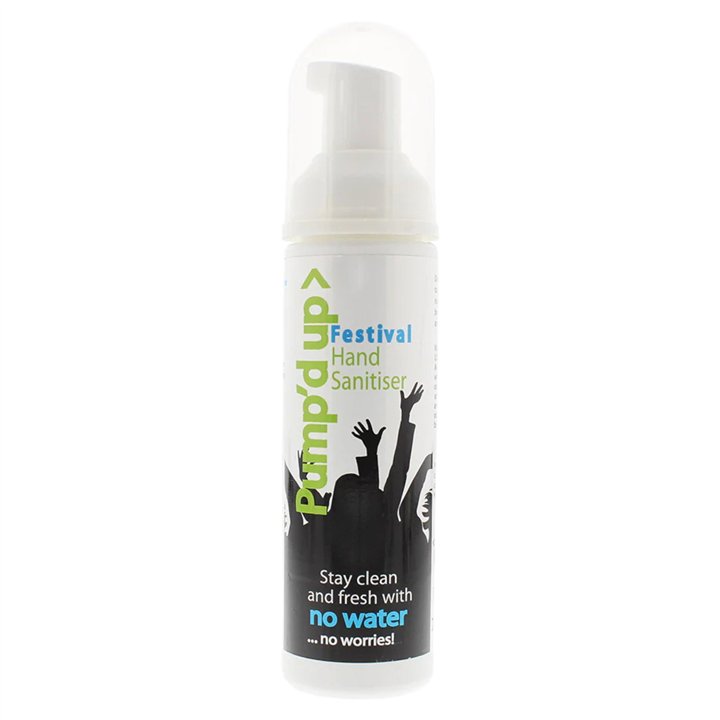 Pump'D Up, Festival, Cleansing, Hand Gel, 70 ml - Teknashop Ltd