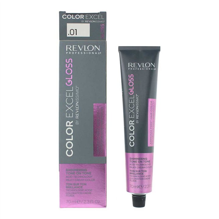 Revlon, Color Excel Gloss, Hair Colour Gloss, 01 Anti-Orange, Anti-Orange Toning, 70 ml - Teknashop Ltd