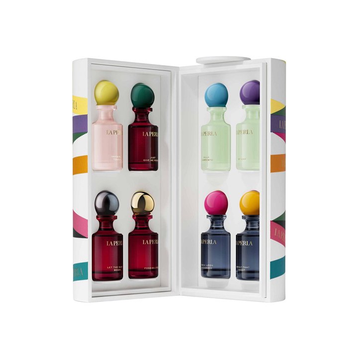 Set, La Perla, Collection Discovery, Eau De Parfum, For Women, 8 pcs, 12 ml - Teknashop Ltd