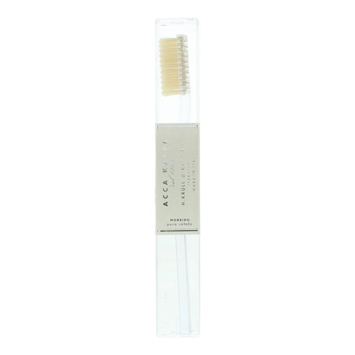 Acca Kappa, Soft Natural Bristles, Toothbrush - Teknashop Ltd