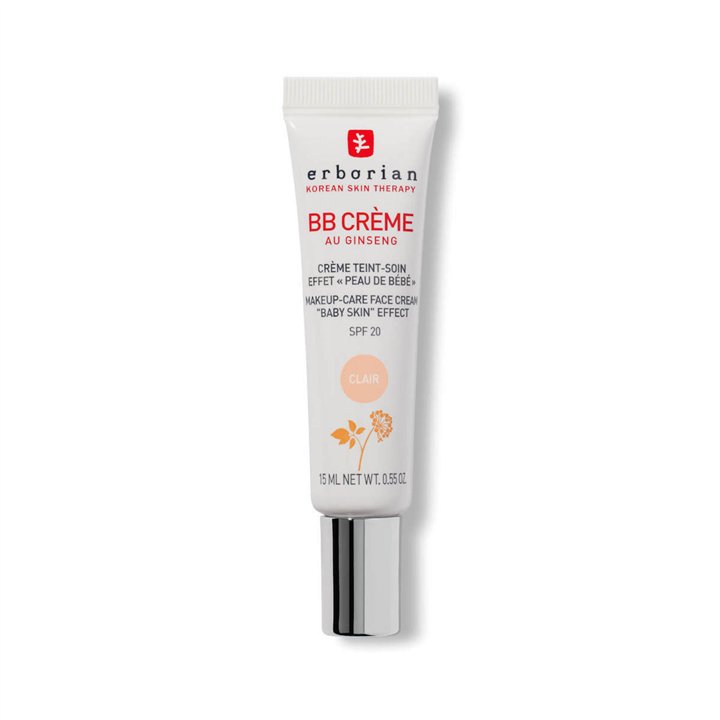 Erborian, B.B Cream, Ginseng, Moisturizing, BB Cream, 02, Clair, SPF 20, 15 ml - Teknashop Ltd