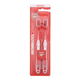 Set Duo, Epl, Arsenal, Toothbrush, Red, 2 pcs - Teknashop Ltd