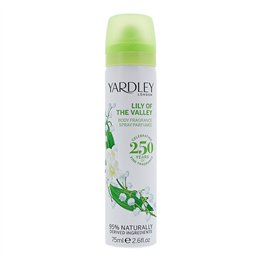 Yardley, Lily Of The Valley, Scented Spray, For Women, 75 ml - Teknashop Ltd