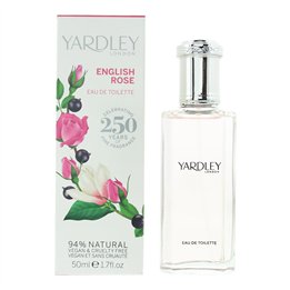 Yardley, English Rose, Eau De Toilette, For Women, 50 ml - Teknashop Ltd