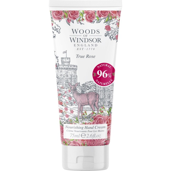 Woods Of Windsor, True Rose, Nourishing, Hand Cream, 75 ml - Teknashop Ltd