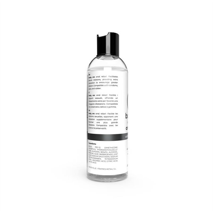 Water Base Anal Relax Premium 250 ml - GDR250 - Teknashop Ltd
