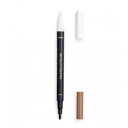Makeup Revolution, 24h Day & Night, Eyebrow Cream Pencil, Ash Brown, 1.6 ml - Teknashop Ltd