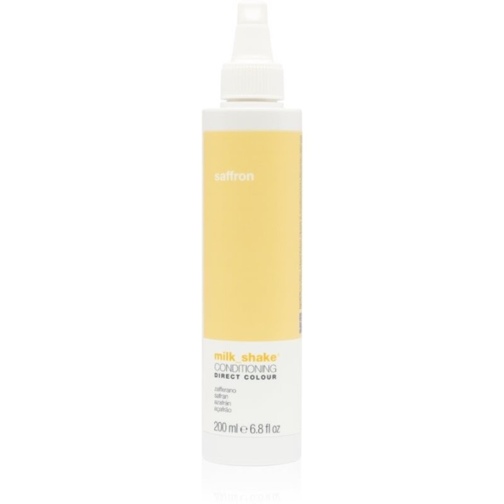 Milk Shake, Direct Colour, Hair Colour Conditioner,  Saffron, Colouring, 200 ml - Teknashop Ltd