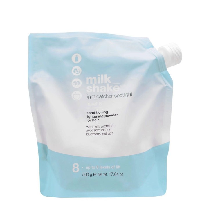 Milk Shake, Light Catcher, Up To 8 Levels Of Lift, Hair Oxidant Powder, 500 g - Teknashop Ltd