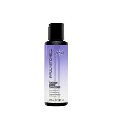 Paul Mitchell, Blonde Platinum Blonde, Paraben-Free, Hair Conditioner, Cools Brassiness, 100 ml - Teknashop Ltd