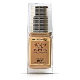 Max Factor, Healthy Skin Harmony, Liquid Foundation, 80, Bronze, SPF 20, 30 ml - Teknashop Ltd
