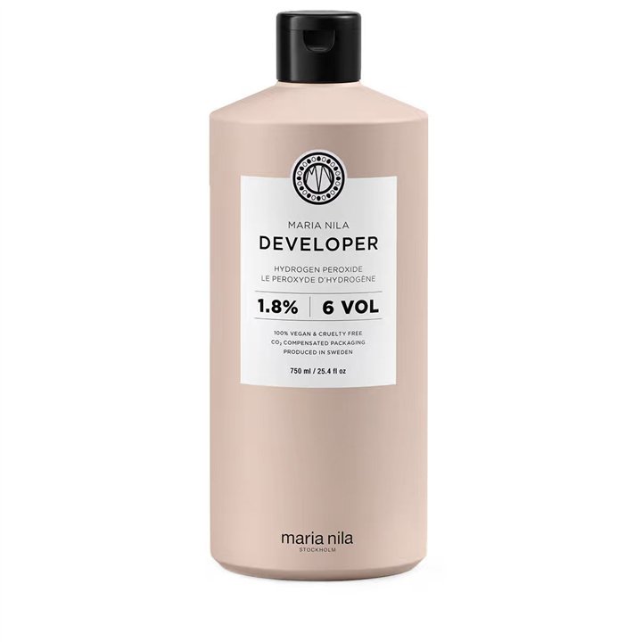 Maria Nila, Developer, Hair Oxidant Lotion, 1.8%, 6 vol, 750 ml - Teknashop Ltd