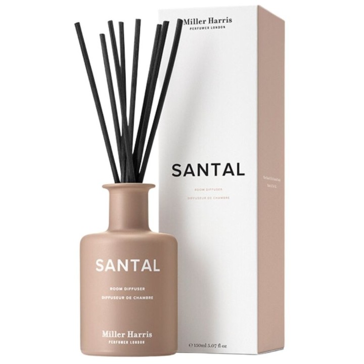 Miller Harris, Santal, Stick, Aroma Reed Diffuser - Teknashop Ltd