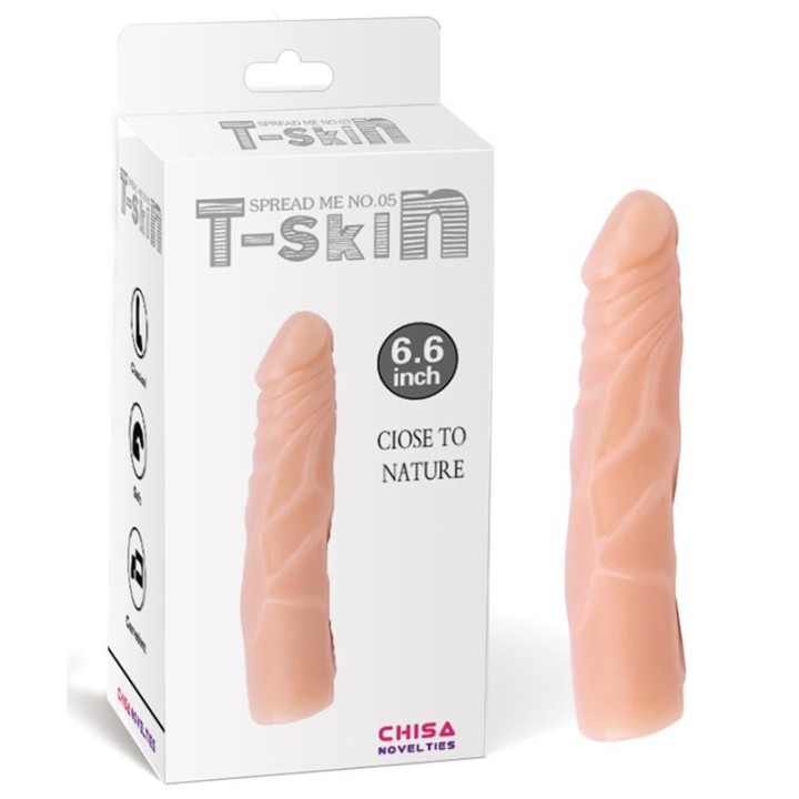 Dildo Spread Me No. 5 T-Skin 6.7 Flesh - CN-103076612 - Teknashop Ltd