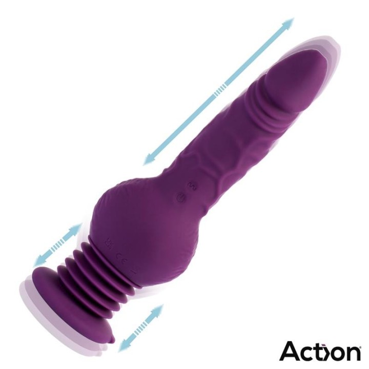 Booster Ultra Jet Thruster Vibrator with Powerfull Suction Cup - AC-503 - Teknashop Ltd