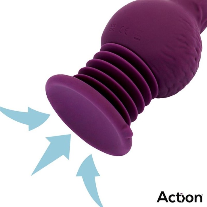 Booster Ultra Jet Thruster Vibrator with Powerfull Suction Cup - AC-503 - Teknashop Ltd