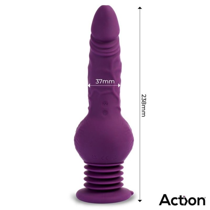 Booster Ultra Jet Thruster Vibrator with Powerfull Suction Cup - AC-503 - Teknashop Ltd