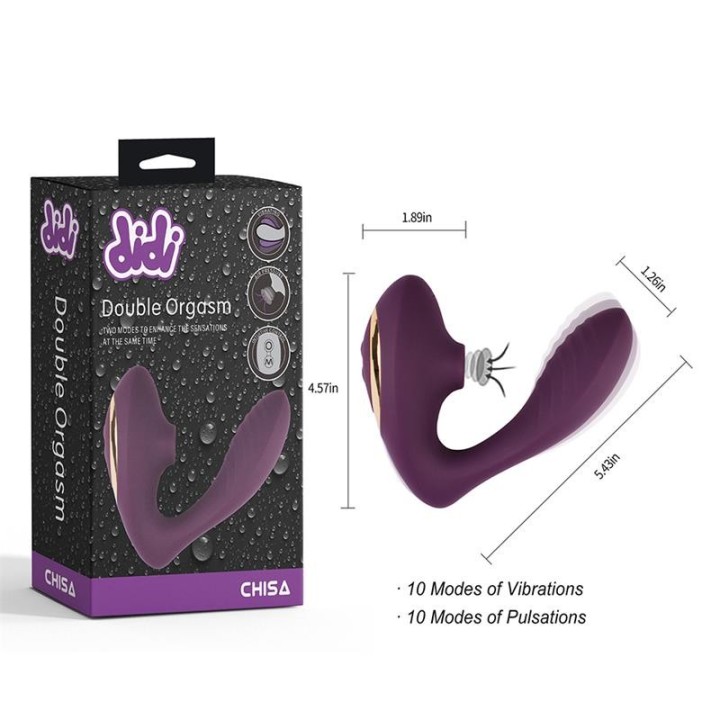 Double Orgasm Clitoris Sucker - CN-590617561 - Teknashop Ltd