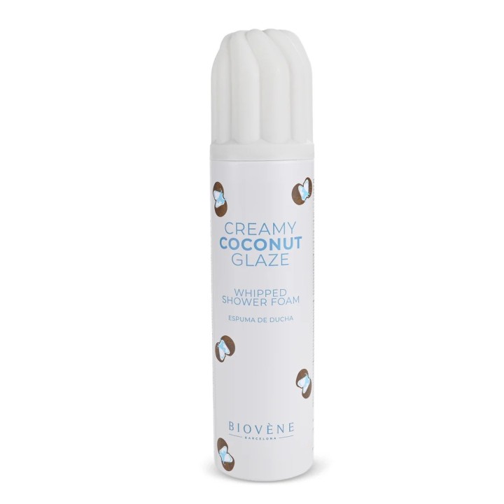 Biovene, Creamy Coconut Glaze, Hydrating, Shower Mousse, 250 ml - Teknashop Ltd