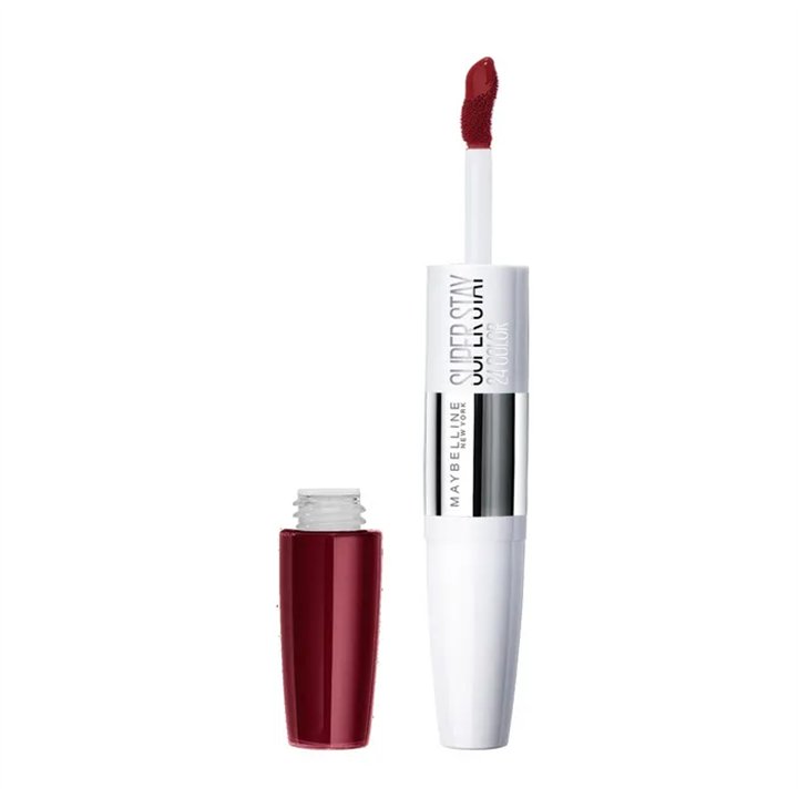Maybelline Superstar 24 2-Step Liquid Lispstick Makeup 510 Red Passion - unisex - Teknashop Ltd