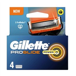 Gillette Fusion Proglide Power Cargador 4 Recambios - unisex - Teknashop Ltd
