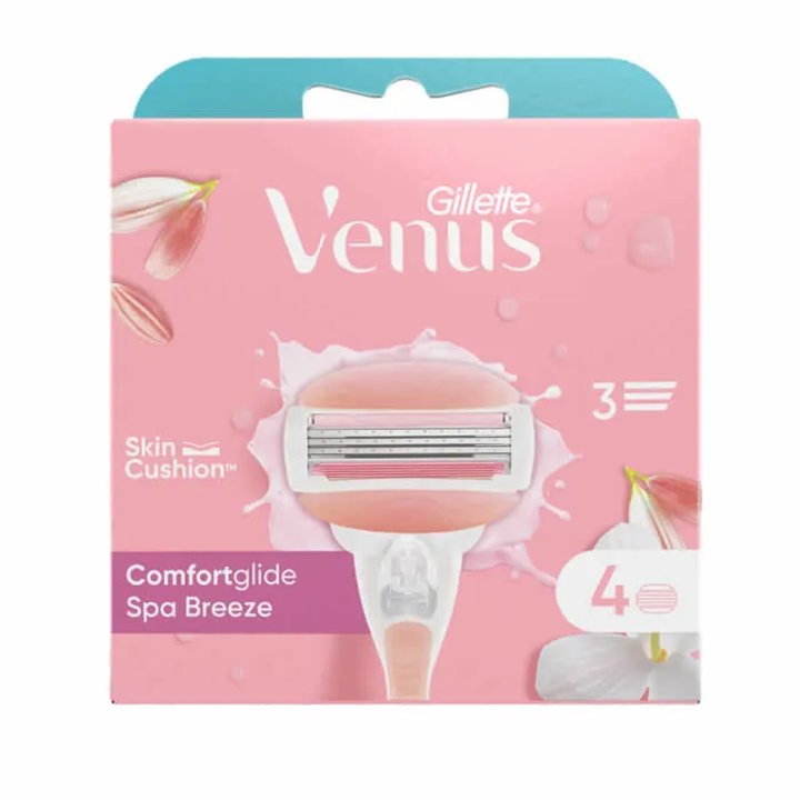 Gillette Venus Spa Breeze 4 Units Refill - unisex - Teknashop Ltd
