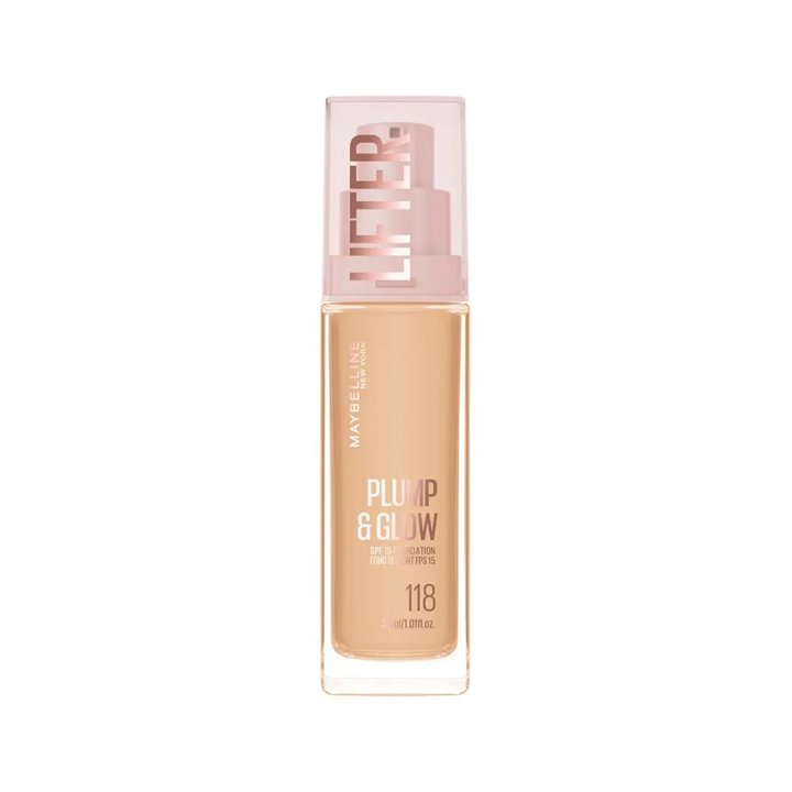 Maybelline Lifter Plump y Glow Base 118 30ml - unisex - Teknashop Ltd