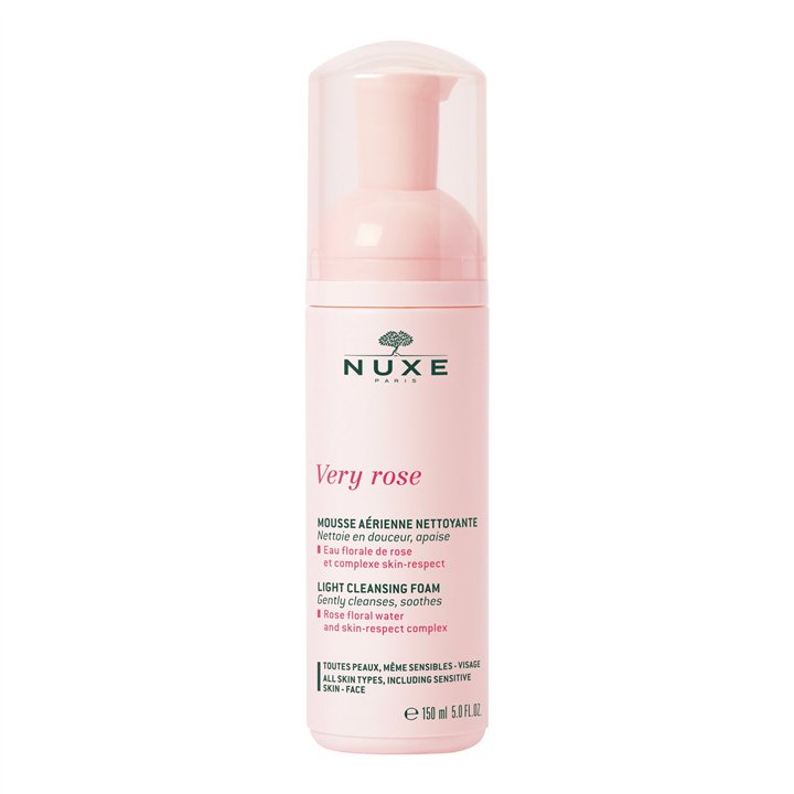 Nuxe, Very Rose, Cleansing Foam, 150 ml - Teknashop Ltd