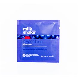 Milk Shake, Silver Shine, Hair Shampoo, For Neutralisation Of Yellow Tones, 10 ml - Teknashop Ltd