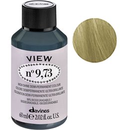 Davines, View, Demi-Permanent Hair Dye, 9.73 , 60 ml - Teknashop Ltd