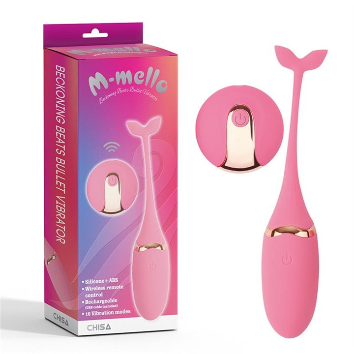 Vibrating Bullet Remote Control Beckoning Beats USB Silicone 5.9 - CN-621593256 - Teknashop Ltd