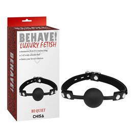 Gag-Ball Silicone Be Quiet - CN-632187432 - Teknashop Ltd