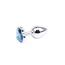 Anal Plug with Heart Gem - CN-731496322 - Teknashop Ltd