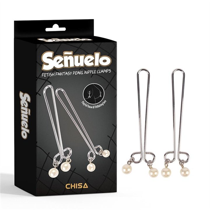Señuelo Pearl Nipple Clamps - CN-862416250 - Teknashop Ltd