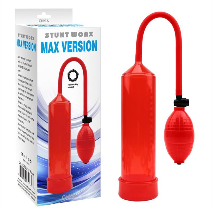 Penis Suction Bomb MAX Version Red - CN-702365765 - Teknashop Ltd