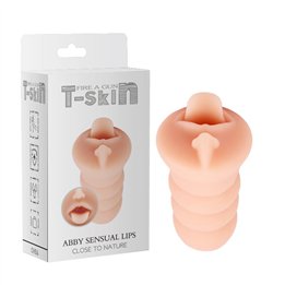 Masturbador Abby Sensual T-Skin 15 cm Flesh - CN-100831474 - Teknashop Ltd