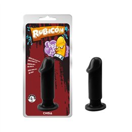 Butt Plug Evil Size M 12.5 x 3.7 cm Black - CN-101486564 - Teknashop Ltd
