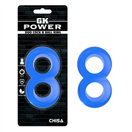 Duo Cock 8 Ball Ring Blue - CN-100338185 - Teknashop Ltd