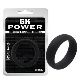 Infinity Silicone Ring L Black - CN-510353458 - Teknashop Ltd