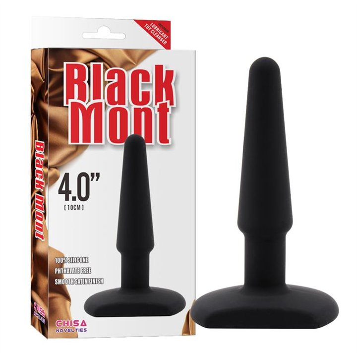 Butt Plug 4 Silicone Black - CN-511435253 - Teknashop Ltd