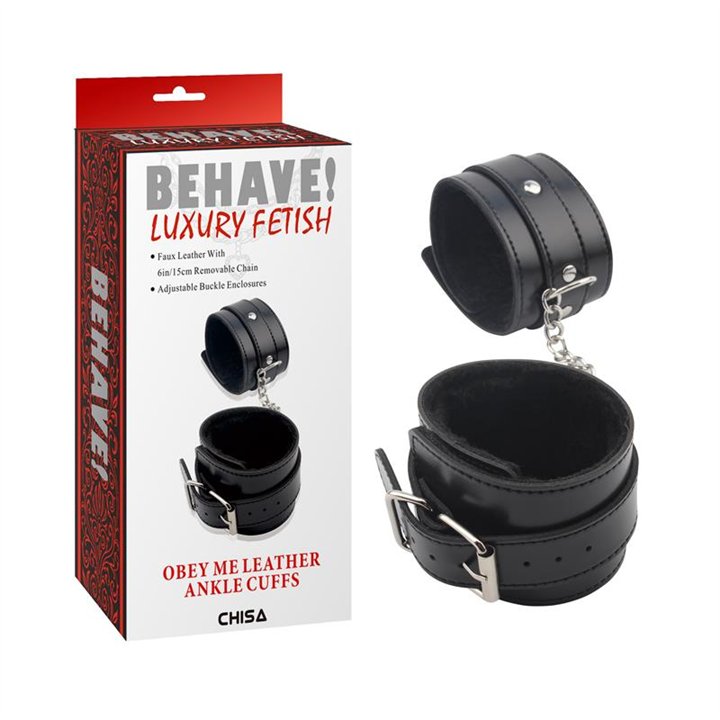 Ankle Cuffs Obey Me 36 cm - CN-632185572 - Teknashop Ltd