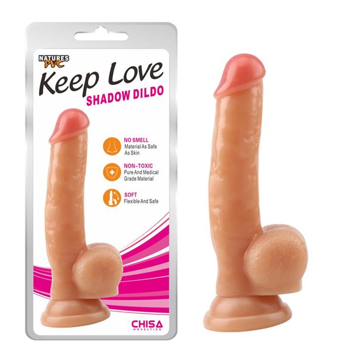 Dildo Shadow 22 x 4.5 cm Flesh - CN-711735835 - Teknashop Ltd